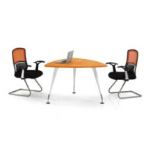 Top Wood Panel Triangle Office Meeting/Netogiating Table (FOH-QH12-A)